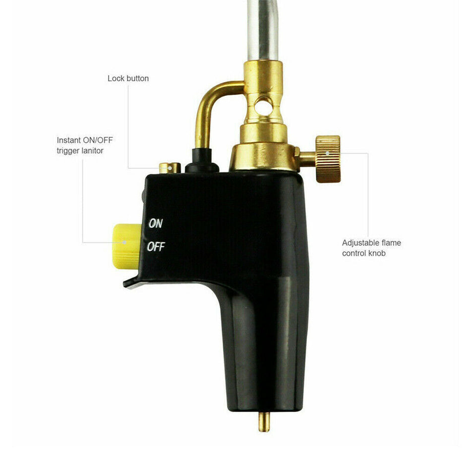 Propane Mapp Gas Blow Torch Welding Soldering Brazing Plumbers Tool 3 Tips GB sariiholidaycouture