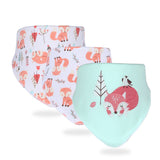 Simple Printed Baby Products Cotton Saliva Towel sariiholidaycouture