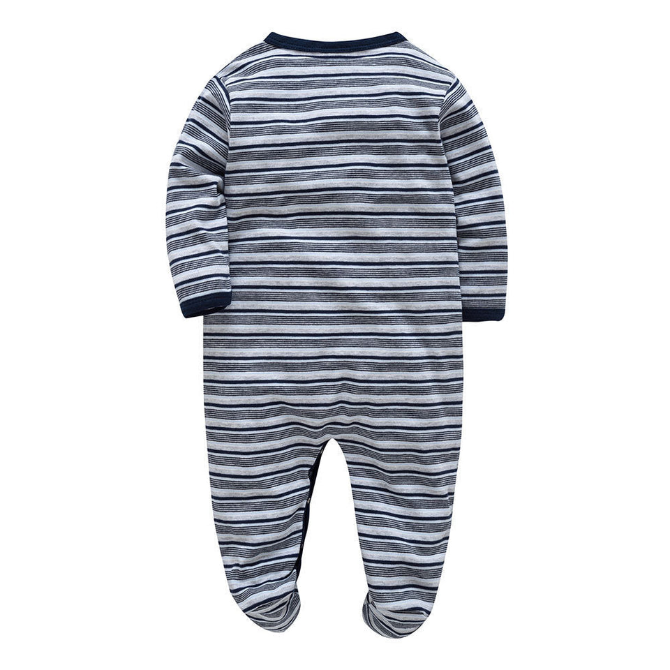 Baby Pyjamas striped new clothes sariiholidaycouture
