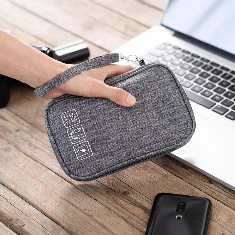 Cable Organizer Bag Gadget Organizer Cable Case Portable Travel Electronic Accessories Storage Bag Charger Headset Digital Pouch sariiholidaycouture