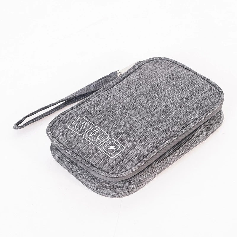 Cable Organizer Bag Gadget Organizer Cable Case Portable Travel Electronic Accessories Storage Bag Charger Headset Digital Pouch sariiholidaycouture