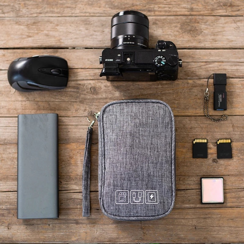 Cable Organizer Bag Gadget Organizer Cable Case Portable Travel Electronic Accessories Storage Bag Charger Headset Digital Pouch sariiholidaycouture