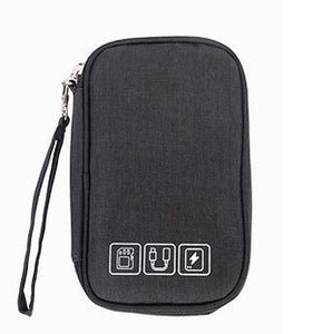 Cable Organizer Bag Gadget Organizer Cable Case Portable Travel Electronic Accessories Storage Bag Charger Headset Digital Pouch sariiholidaycouture
