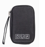 Cable Organizer Bag Gadget Organizer Cable Case Portable Travel Electronic Accessories Storage Bag Charger Headset Digital Pouch sariiholidaycouture