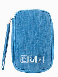 Cable Organizer Bag Gadget Organizer Cable Case Portable Travel Electronic Accessories Storage Bag Charger Headset Digital Pouch sariiholidaycouture