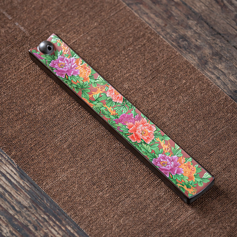 Enamel Wire Incense Burner Incense Insert Ornaments Ceramic Creative Tea Ceremony Enshrines Antique Lying Incense Burner Household Cloisonne Sandalwood Incense Burner sariiholidaycouture