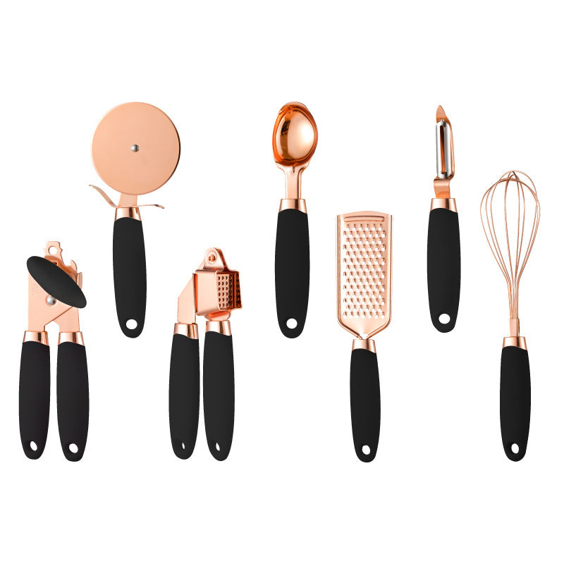 Kitchen Household Peeler Gadget Copper Plating Set sariiholidaycouture