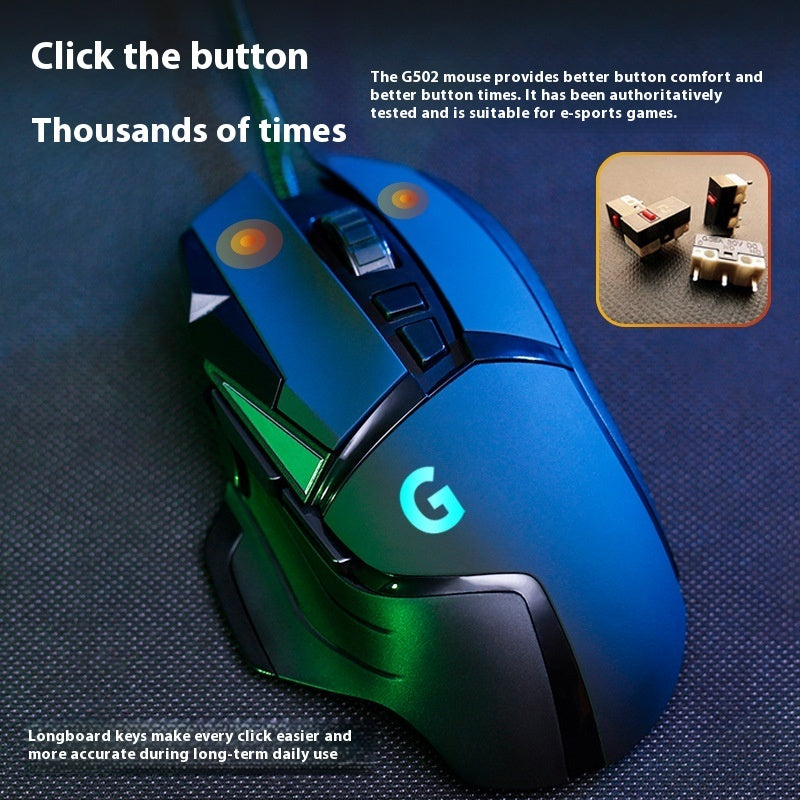 E-sports Games G502 Wired Mouse sariiholidaycouture