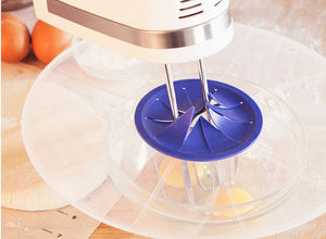 Plastic Eggs Mixer Anti Splash Lid Gadget for Egg Beater Bowl Cover Paste Cake Baking Tool Kitchen Cooking Accessories Supplies sariiholidaycouture