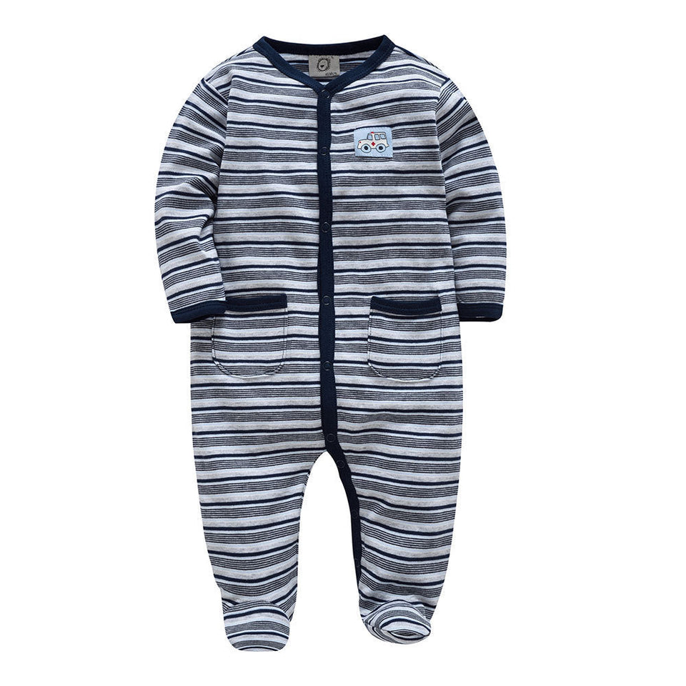 Baby Pyjamas striped new clothes sariiholidaycouture