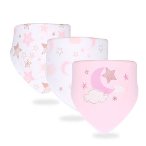 Simple Printed Baby Products Cotton Saliva Towel sariiholidaycouture