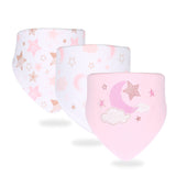 Simple Printed Baby Products Cotton Saliva Towel sariiholidaycouture