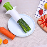 Creative Vegetable Cutters Fruit Kitchen Cucumber Carrot Divider Strawberry Slicer Splitter Kitchen Gadget Accessories sariiholidaycouture