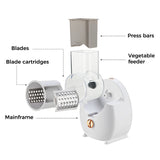 Electric Vegetable Slicer Multifunctional Potato Carrot Cutter Shred Chopper Kitchen Accessories Grater Home Gadget Tools sariiholidaycouture