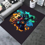 Boy's Room Cloth With E-sports Games Carpet sariiholidaycouture