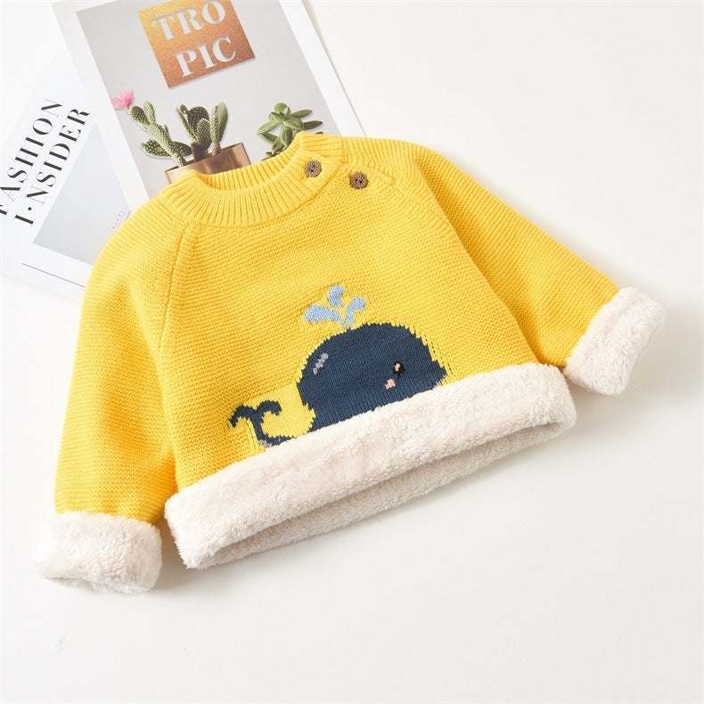 Baby plush warm clothes sariiholidaycouture