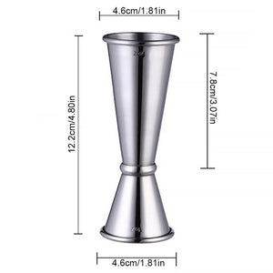 Cocktail Bar Gadget With Graduated Glassware sariiholidaycouture
