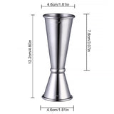 Cocktail Bar Gadget With Graduated Glassware sariiholidaycouture