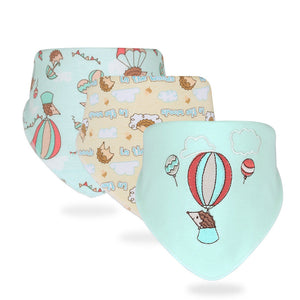 Simple Printed Baby Products Cotton Saliva Towel sariiholidaycouture