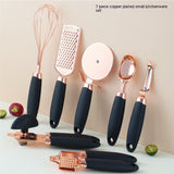 Kitchen Household Peeler Gadget Copper Plating Set sariiholidaycouture