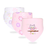 Simple Printed Baby Products Cotton Saliva Towel sariiholidaycouture