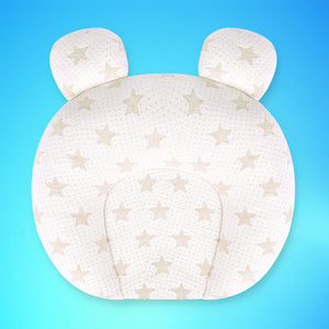Baby Pillow Newborn 0-1 Year Old Baby Products Anti Deviation Head Latex Set Pillow Color Cotton Pillow eprolo