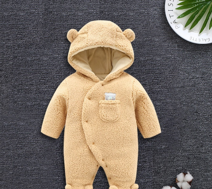 Baby cotton padded clothes Siamese sariiholidaycouture