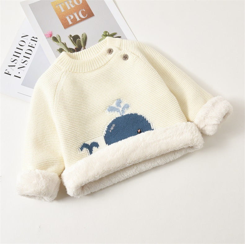 Baby plush warm clothes sariiholidaycouture