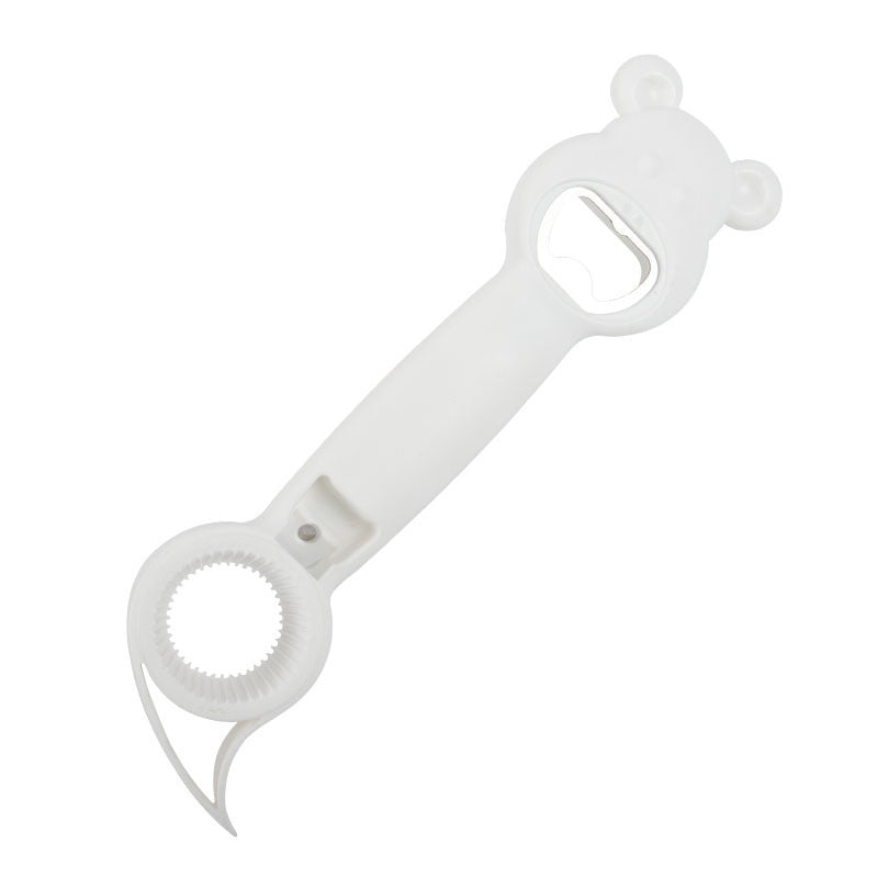 New Cute Multifunction Jar Can Beer Bottle Opener Manual Bottle Opener 4 In 1 Multifunctional Topless Can Opener Kitchen Gadget Bar Tool Accessories sariiholidaycouture