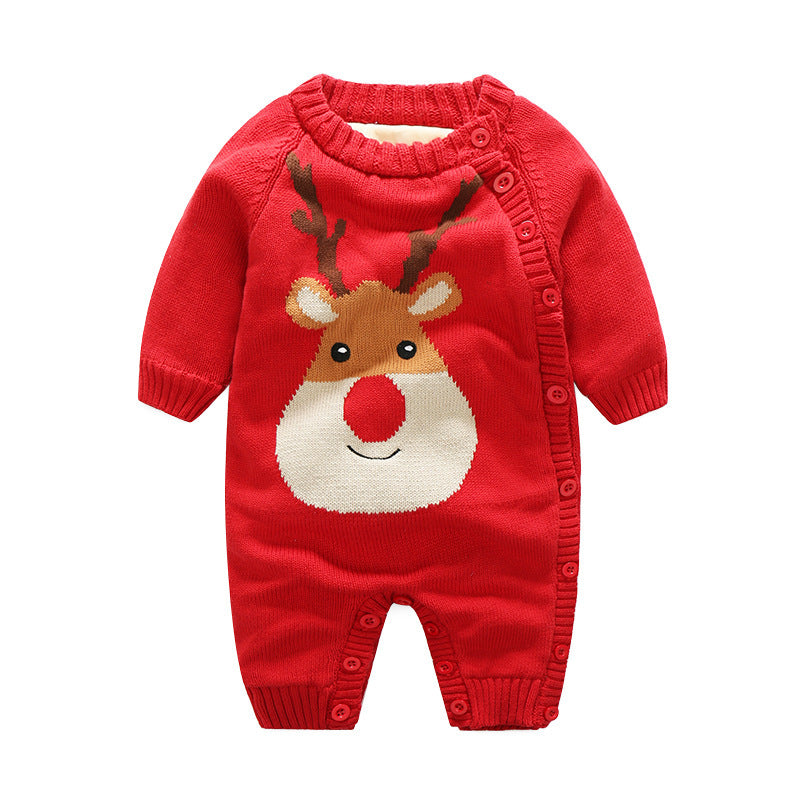 Baby Clothes Thickening Out Baby Harness sariiholidaycouture