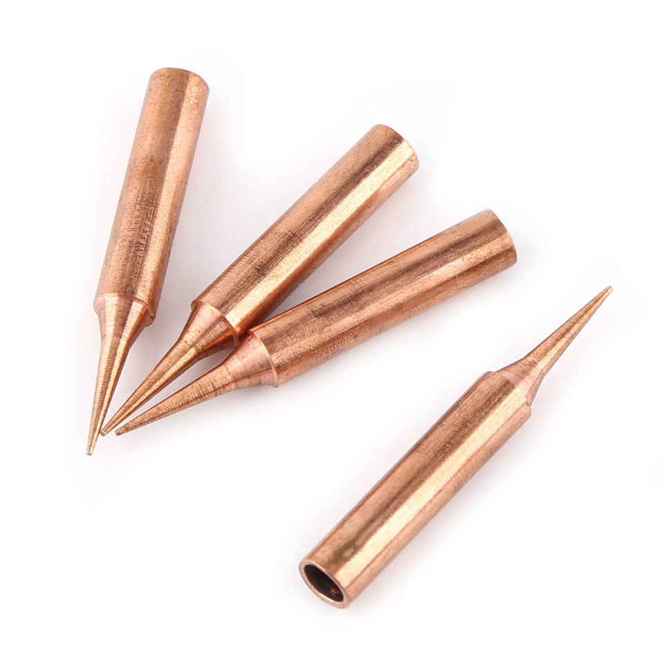 10Pcs Pure Copper Low Temperature Soldering Iron Solder Tips Station Tool 900M-T-I sariiholidaycouture