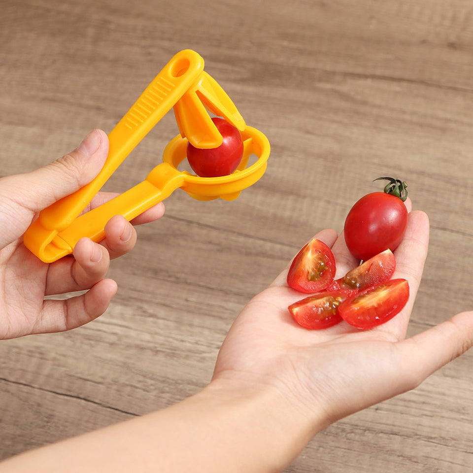 Tomato Slicer Cutter Grape Tools Cherry Kitchen Pizza Fruit Splitter Artifact Small Tomatoes Accessories Manual Cut Gadget sariiholidaycouture