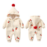 Khaki Padded Warm Baby Clothes sariiholidaycouture