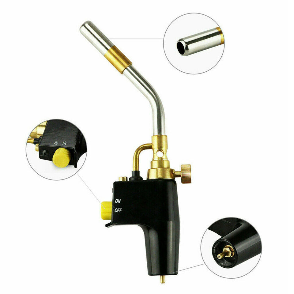 Propane Mapp Gas Blow Torch Welding Soldering Brazing Plumbers Tool 3 Tips GB sariiholidaycouture