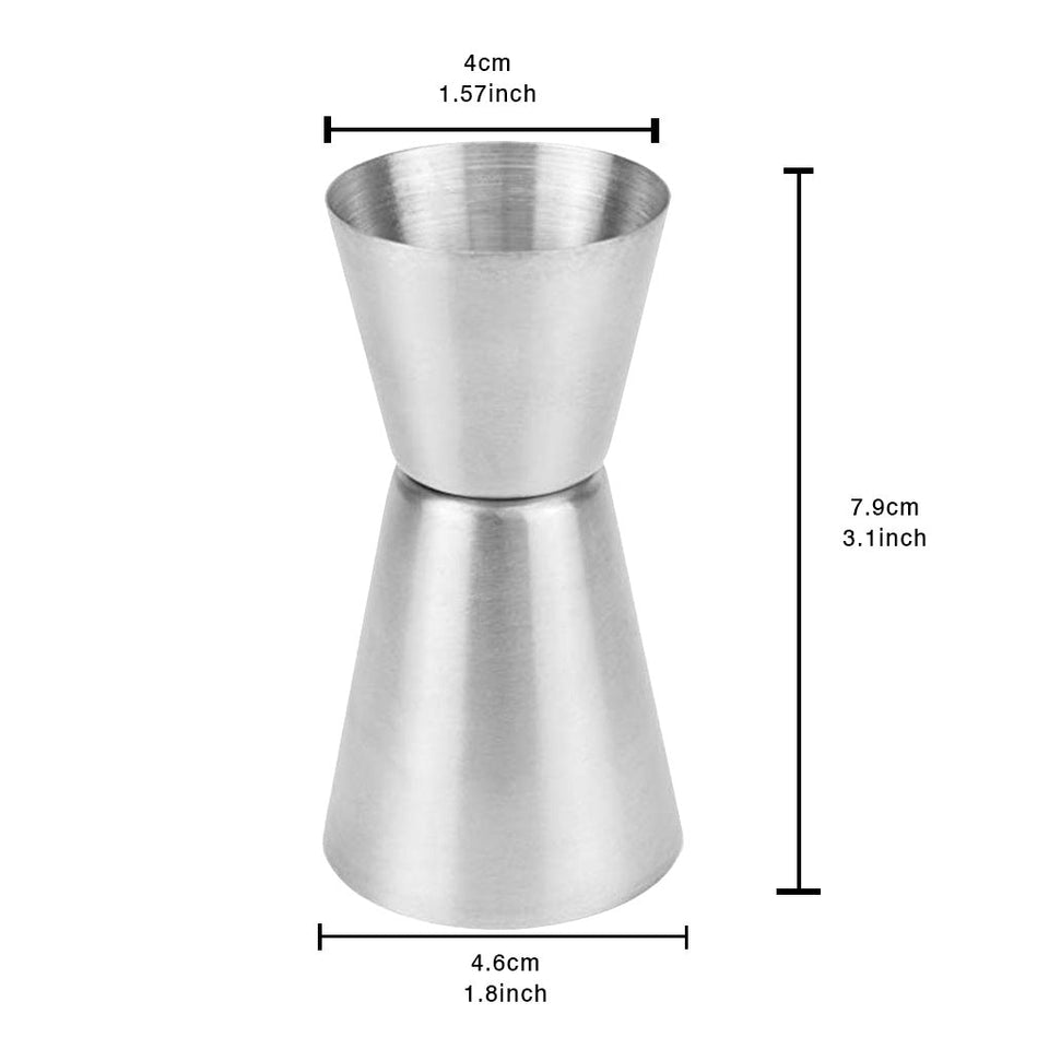 Cocktail Bar Gadget With Graduated Glassware sariiholidaycouture