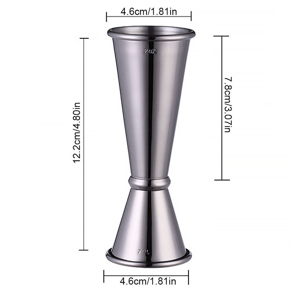Cocktail Bar Gadget With Graduated Glassware sariiholidaycouture