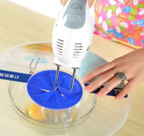 Plastic Eggs Mixer Anti Splash Lid Gadget for Egg Beater Bowl Cover Paste Cake Baking Tool Kitchen Cooking Accessories Supplies sariiholidaycouture
