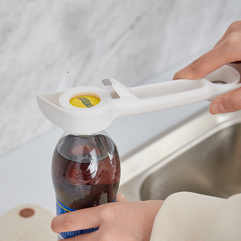 New Cute Multifunction Jar Can Beer Bottle Opener Manual Bottle Opener 4 In 1 Multifunctional Topless Can Opener Kitchen Gadget Bar Tool Accessories sariiholidaycouture