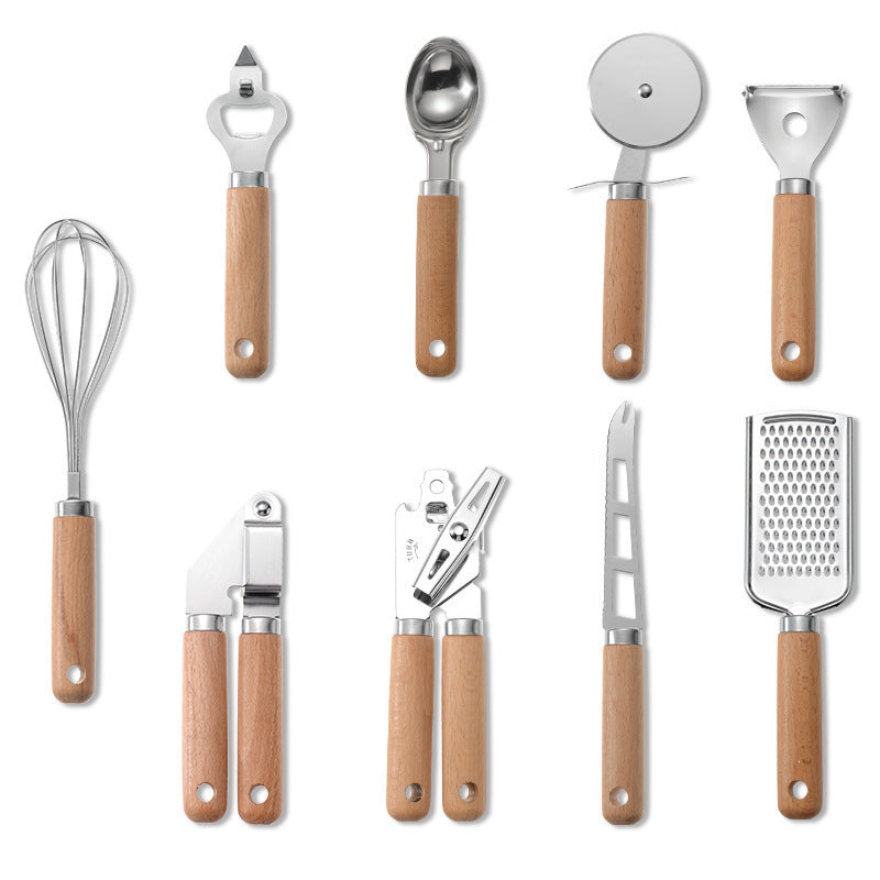 Creative Kitchen Gadget Wooden Handle sariiholidaycouture