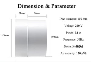 Bathroom exhaust fan ceiling ventilation pipe extractor sariiholidaycouture