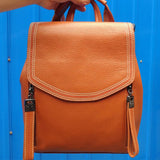 Fashion Thread Women Backpack Designer Genuine Leather Backpack Female Large Capacity Bookbag Simple Back Pack Mochila Feminina sariiholidaycouture