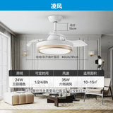 Modern Electric Living Room Chandelier Fan sariiholidaycouture