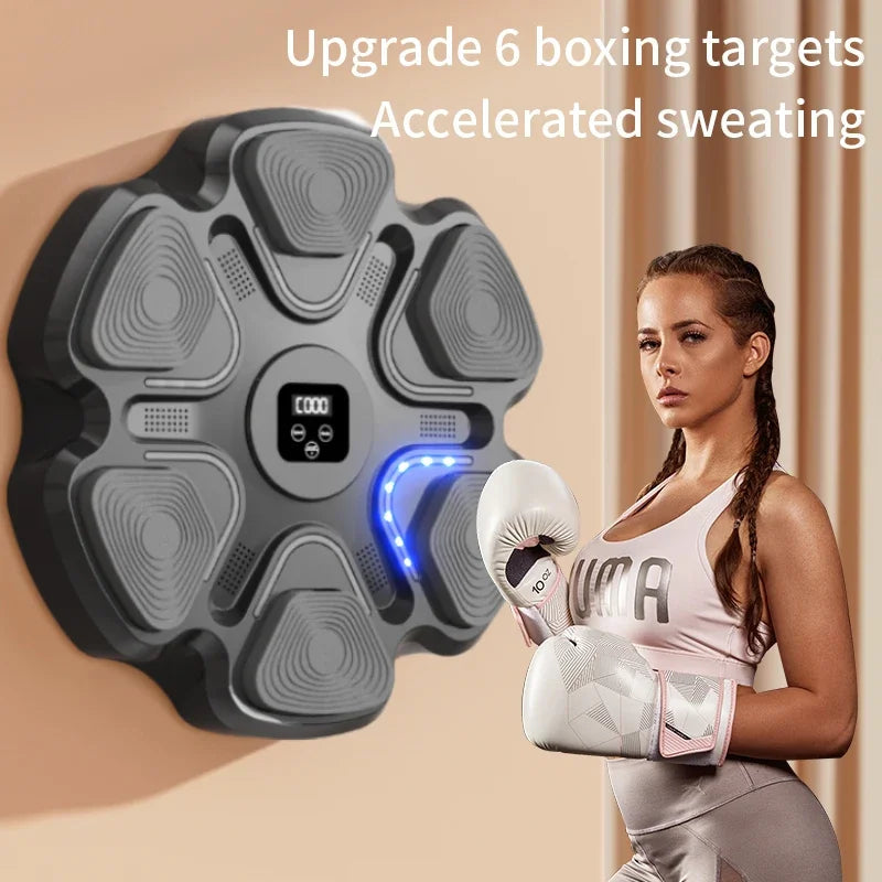 New Smart Music Boxing Machine Adult/Children Sports Fitness Boxing Trainer Home Exercise Response Training Boxing Wall Target sariiholidaycouture