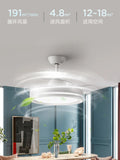 Modern Electric Living Room Chandelier Fan sariiholidaycouture