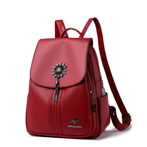 Fashion Tassel Back Pack Women High Quality Designer Backpack Brand Ladies Rucksack Travel Bagpack Large Capacity School Bags sariiholidaycouture