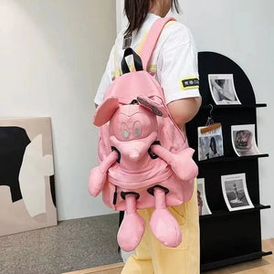 2024 Cute Girl Doll Design Mickey Backpack Junior High School Student College Student Backpack Crossbudents High Beauty Backpack sariiholidaycouture