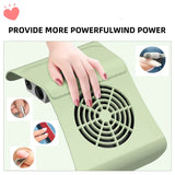 80W Nail Dust Collector With Two Fans Vacuum Cleaner Manicure Machine Tools Strong Power Nail Art Tool Nail Vacuum Cleaner sariiholidaycouture