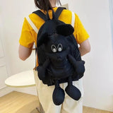 2024 Cute Girl Doll Design Mickey Backpack Junior High School Student College Student Backpack Crossbudents High Beauty Backpack sariiholidaycouture