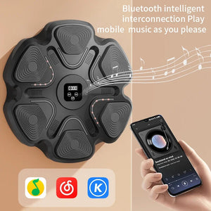 New Smart Music Boxing Machine Adult/Children Sports Fitness Boxing Trainer Home Exercise Response Training Boxing Wall Target sariiholidaycouture