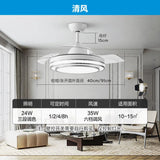 Modern Electric Living Room Chandelier Fan sariiholidaycouture